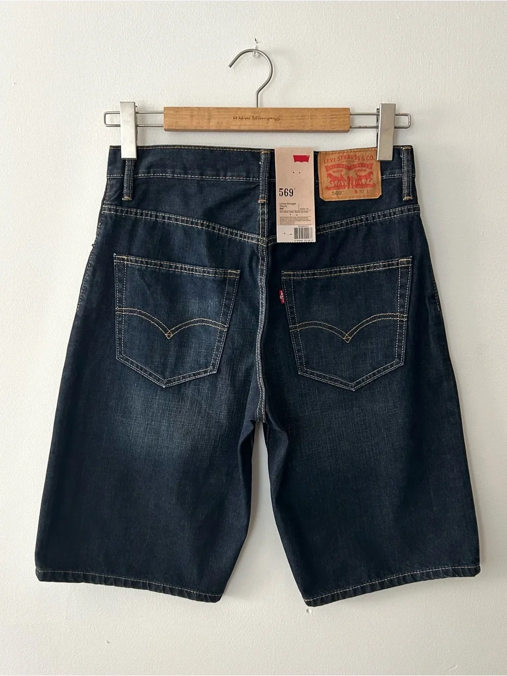 Levi’s 569 Loose Straight Denim Jean Shorts
